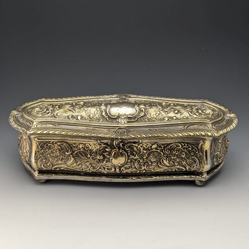 英國復古黃銅大號 Casquette 首飾盒配件盒